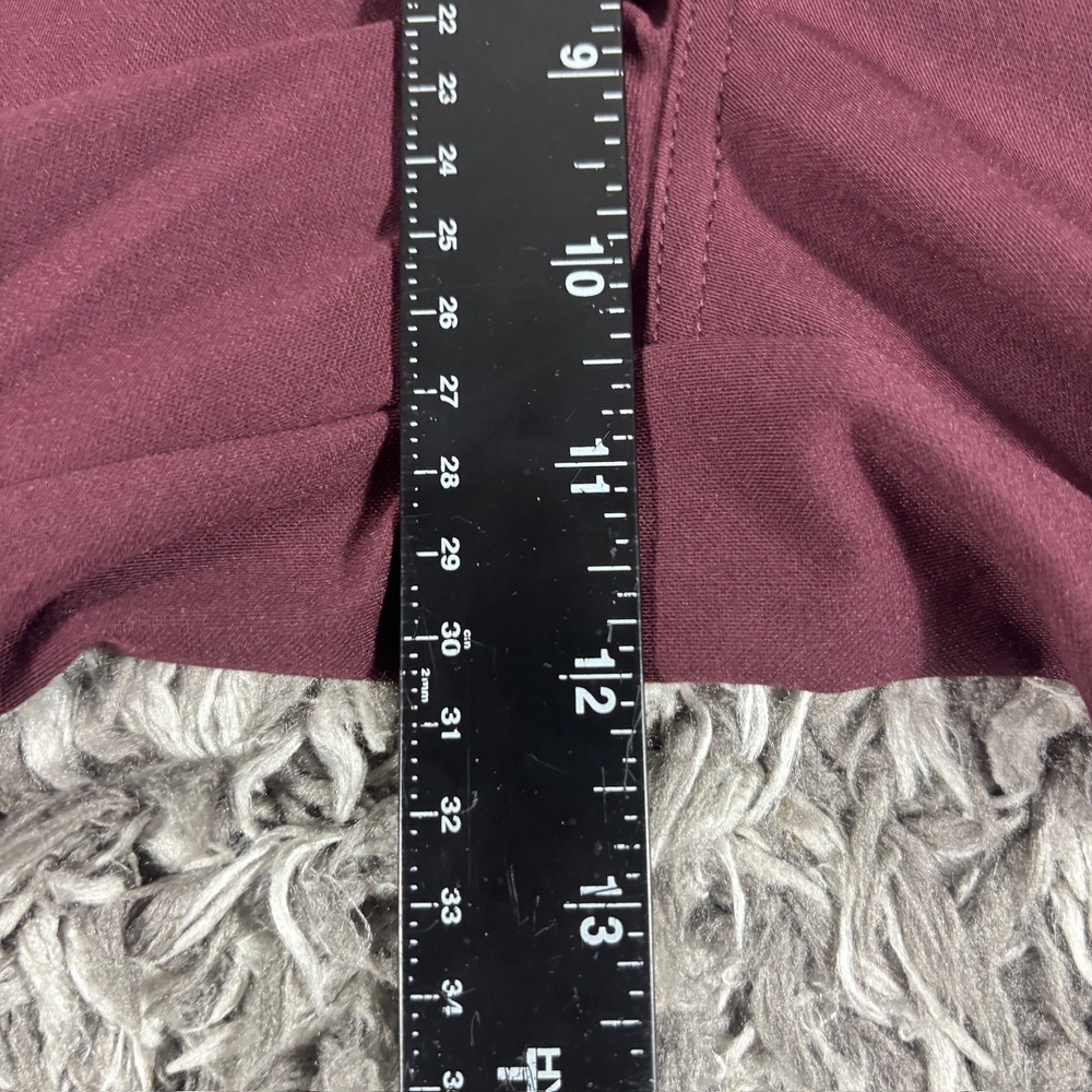BYLT Premium Basics Everyday Pant 2.0 Slim Fit Maroon 33 EDAY2_PANT_MRN_33 NWT - Picture 5 of 9
